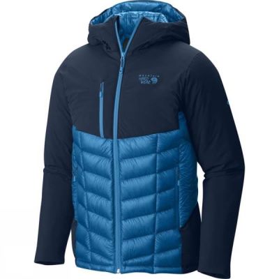 Chaquetas Mountain Hardwear Supercharger Insulated Hombre - Azul Marino Azules - Chile IFH598713